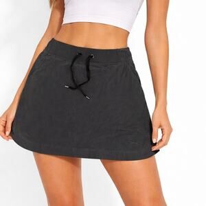 Slazenger Golf Black Athletic Skort